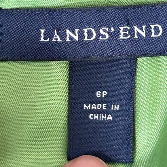 Lands End Women’s Hot Pink Fully Lined Wool Blend Blazer Jacket size 6P / Petite - Picture 6 of 10